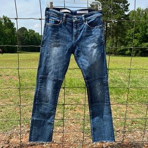 Pilcro & the Letterpress - Anthropologie- “Parallel” -mid rise- size 28